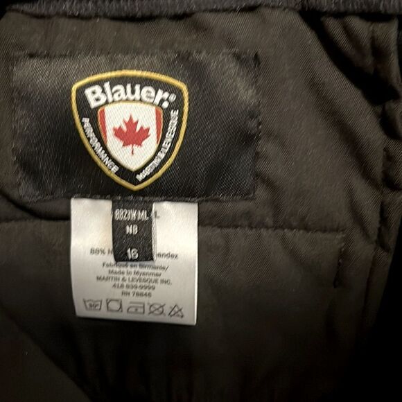 New Blauer Pants Charcoal Black (NB)Trousers Police EMT 16 RegNWT - Picture 10 of 11